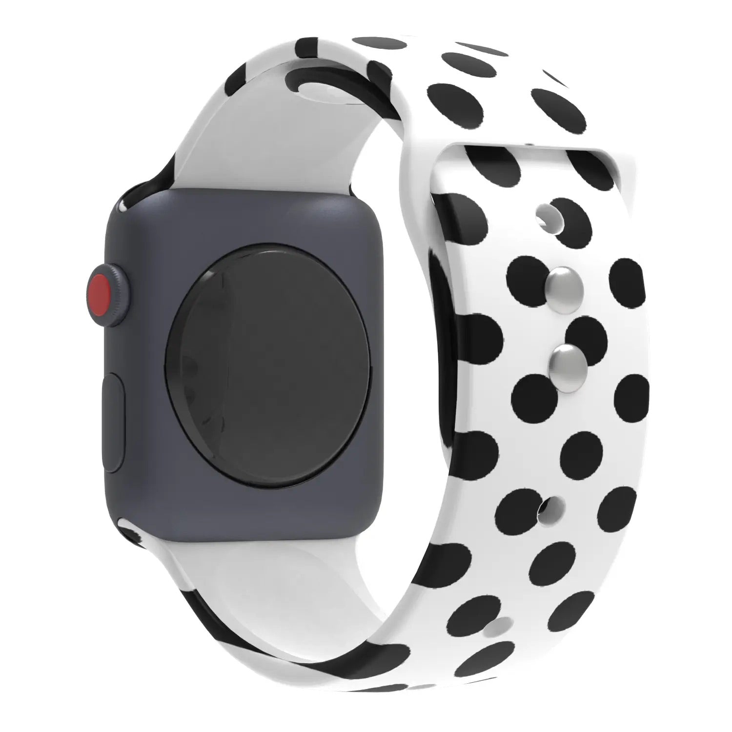 Apple Watch Bands -- Black Polka Dots - BFF Here