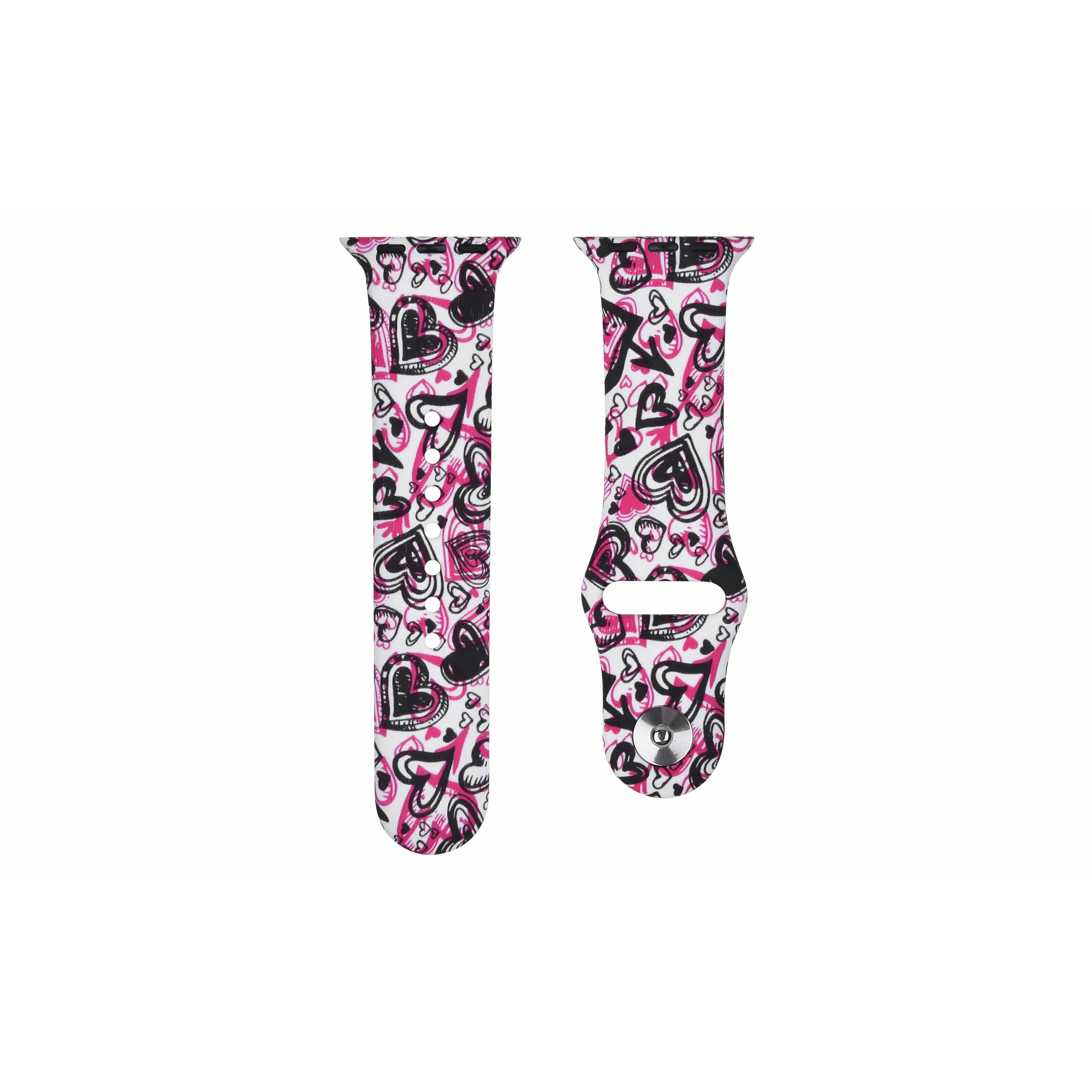Apple Watch Bands -- Heart Graffiti - BFF Here
