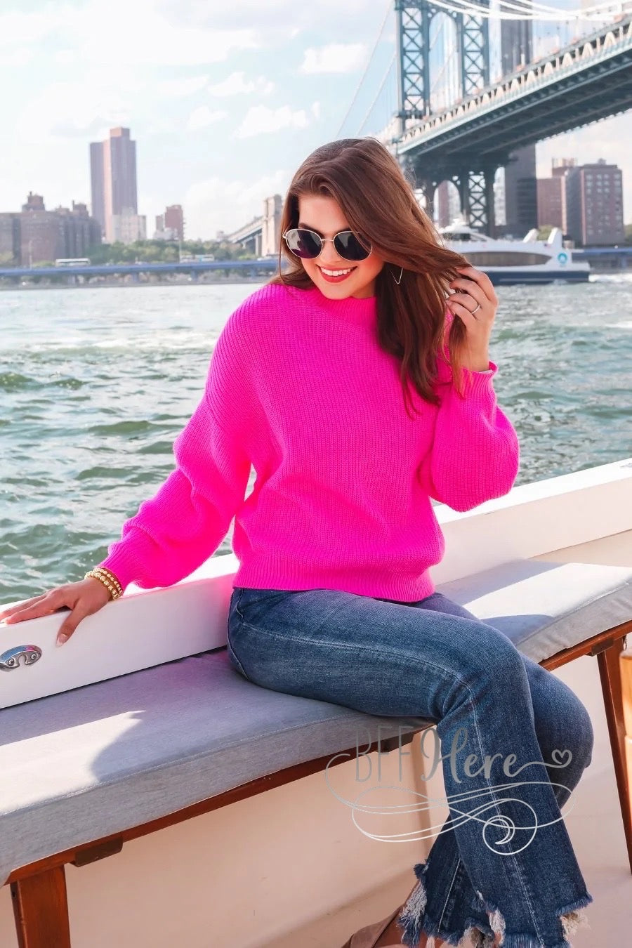 PREORDER-Sweet As Sugar Sweater - BFF Here