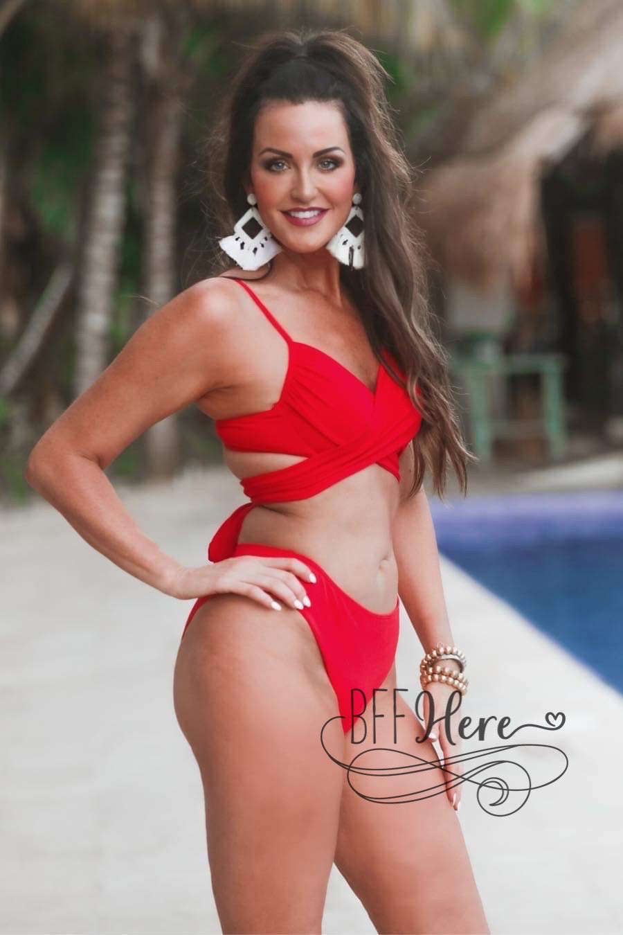 PREORDER—Cayman Island Wrap Swimsuit - BFF Here