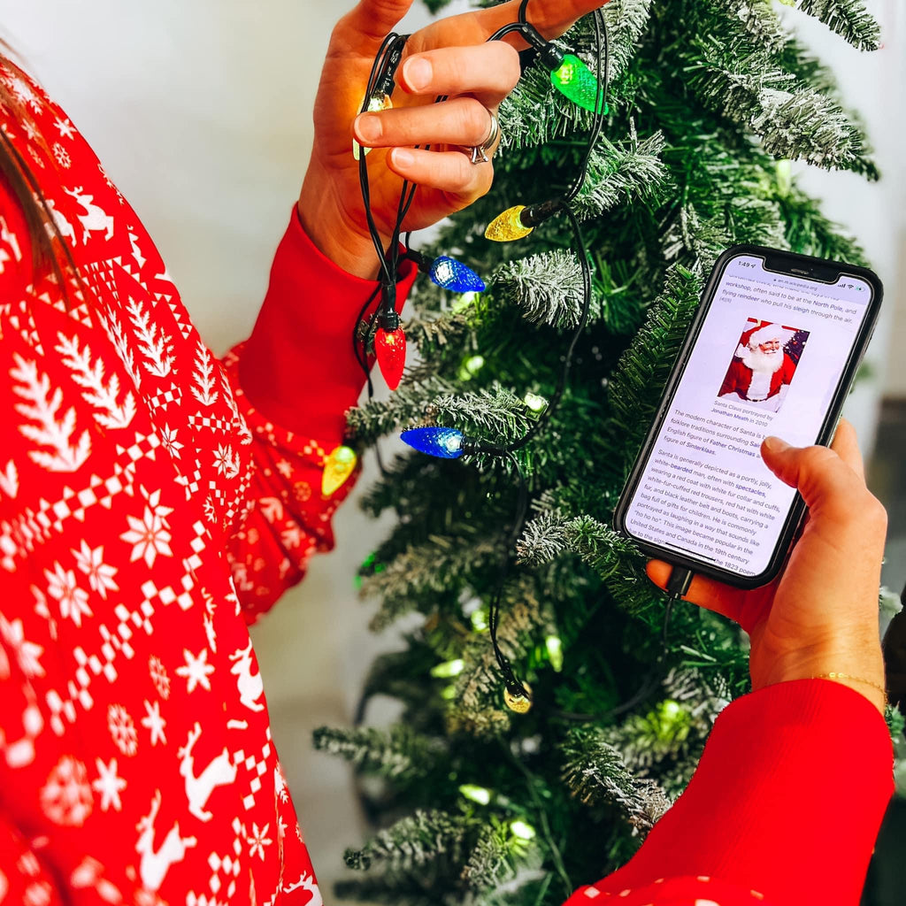 Christmas Light Phone Charger - BFF Here