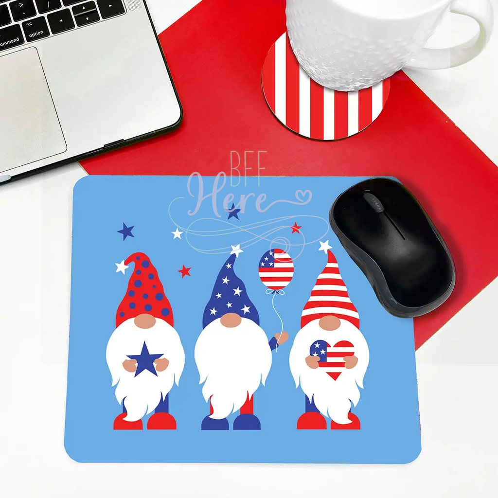 Patriotic Gnome Desk Set - BFF Here
