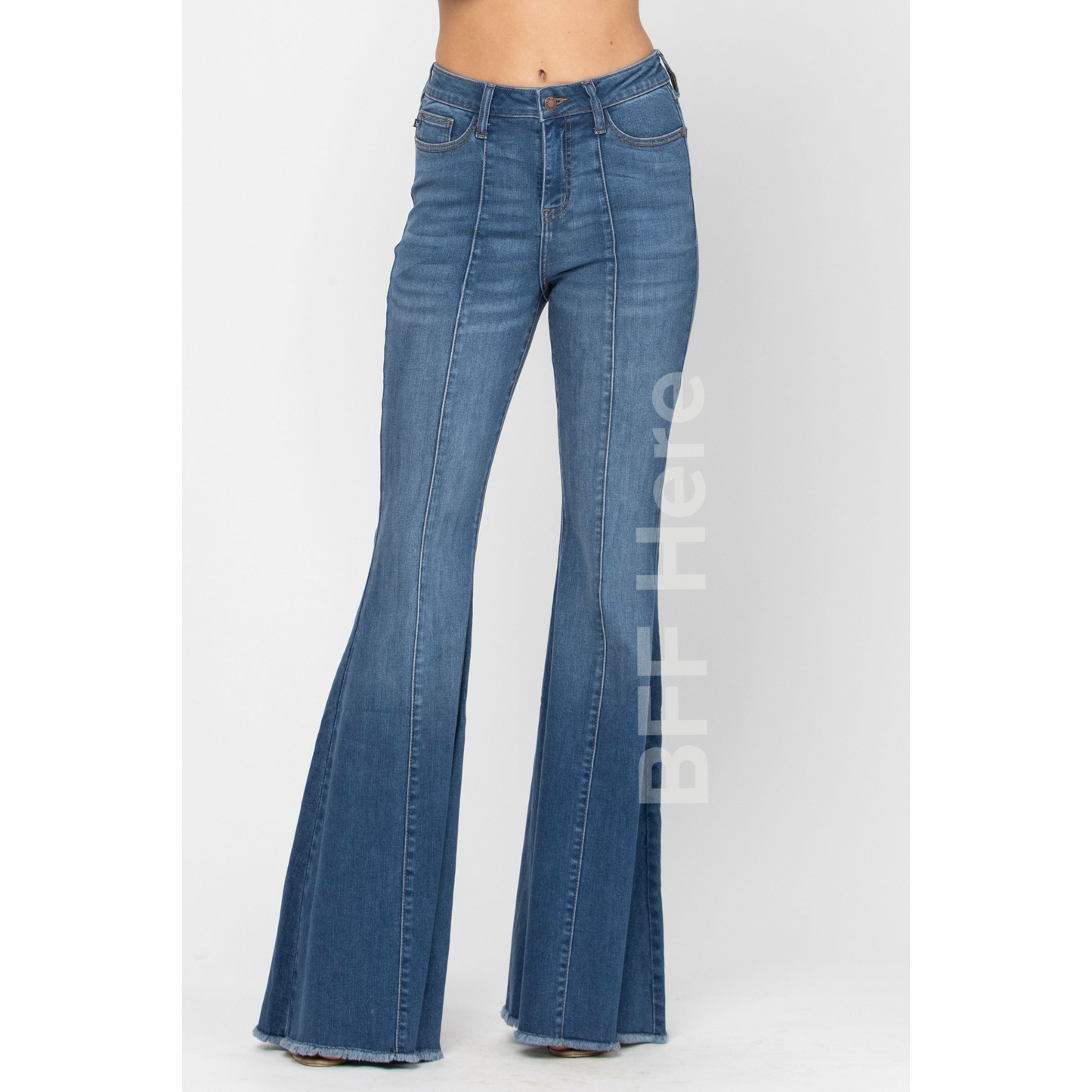 High Rise Flaire Jeans by Judy Blue - BFF Here