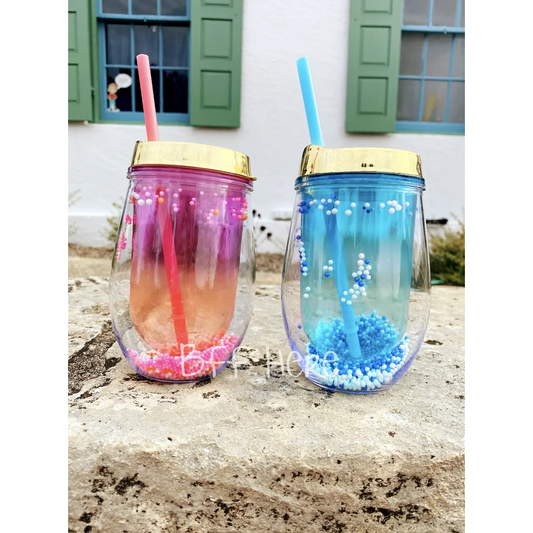 Pom Wine Tumbler - BFF Here