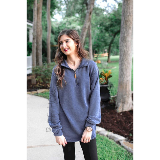 Miley Vintage Pullover -- Navy - BFF Here