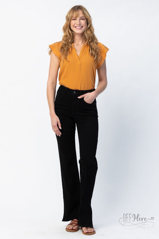 Lisette Black High Waisted Jeans by Judy Blue - BFF Here