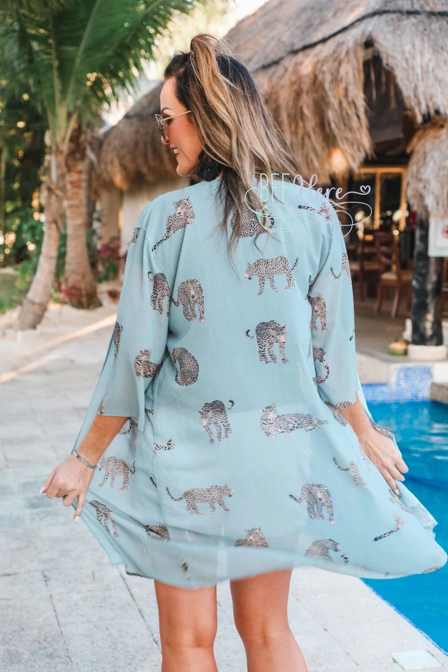 Stay Fierce Kimono - BFF Here