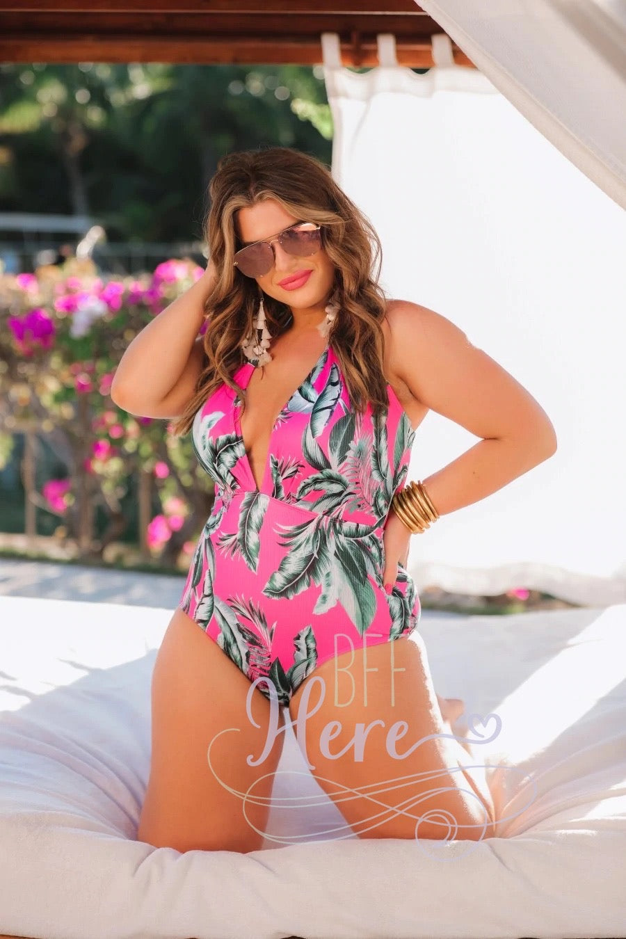 Meet Me In Paradise One Piece Swimsuit - BFF Here