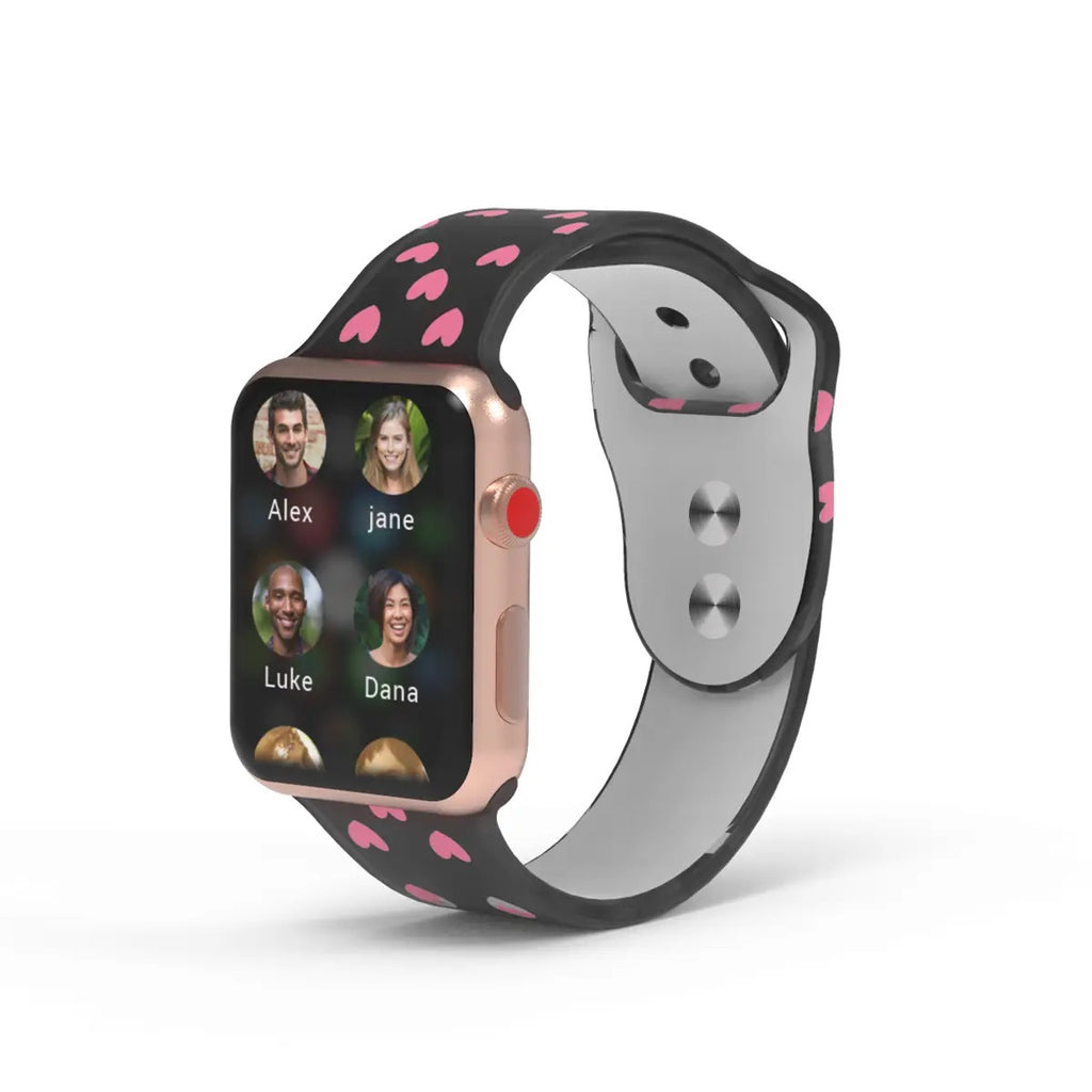Apple Watch Bands -- Mini Hearts - BFF Here