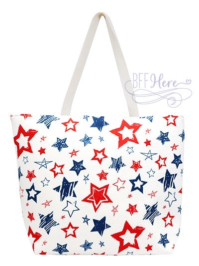 American Star Tote Bag - BFF Here