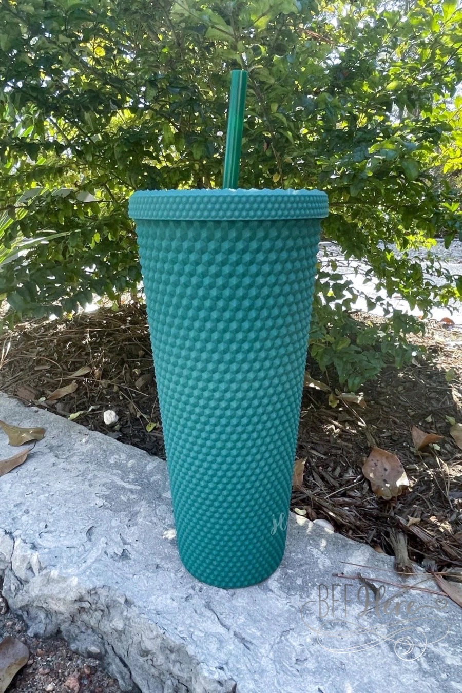 Studded Tumbler — Teal - BFF Here