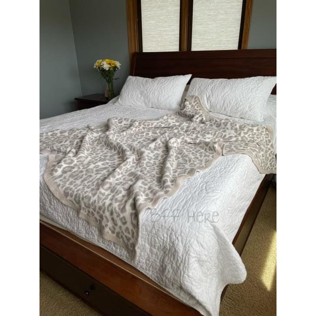 Luxe Jacquard Blanket -- Choice of Color - BFF Here