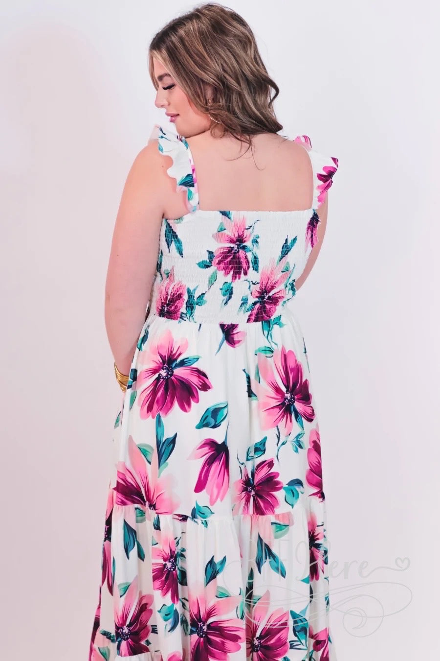PREORDER-Hamptons Floral Maxi Dress - BFF Here