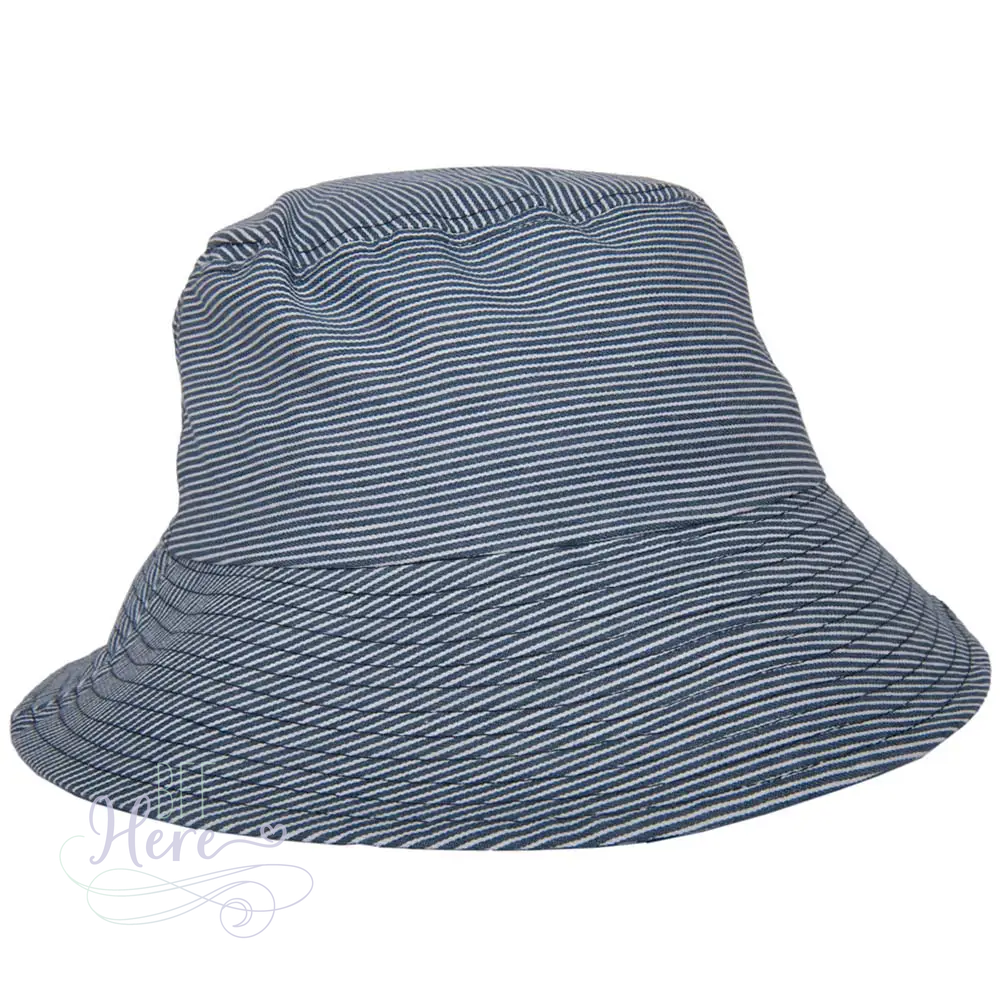 Blue Denim Bucket Hat - BFF Here