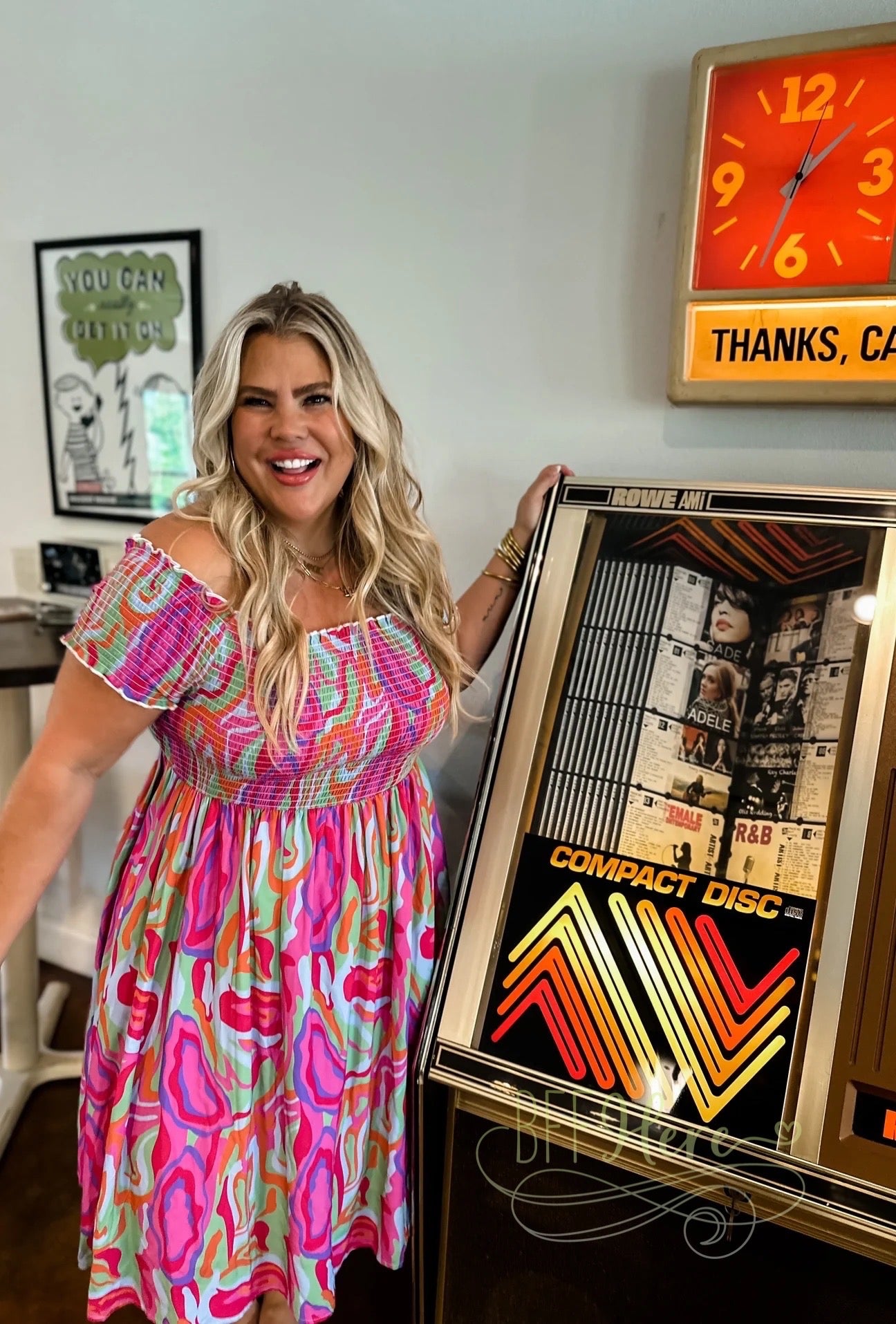 PREORDER - Hadley Spring Dress / Retro - BFF Here