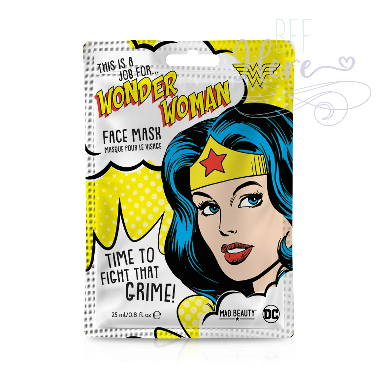 DC Wonderwomen Face Mask - BFF Here