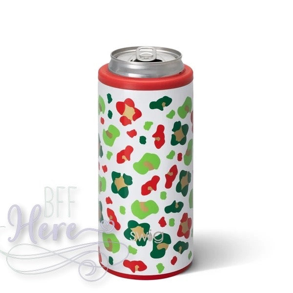 Jingle Jungle Skinny Can Cooler (12oz) by Swig Life - BFF Here