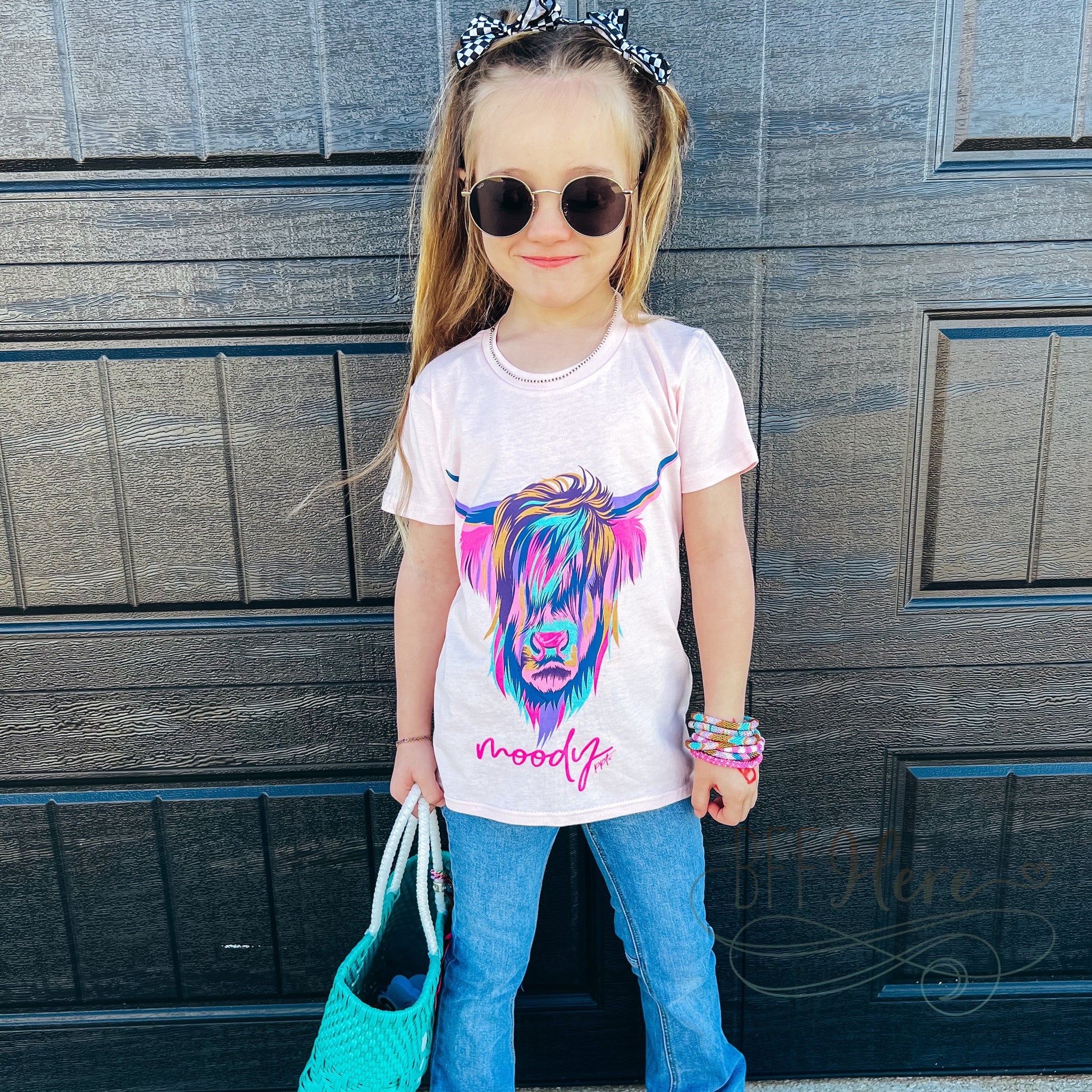 Colorful Moody  Tee  — Youth - BFF Here