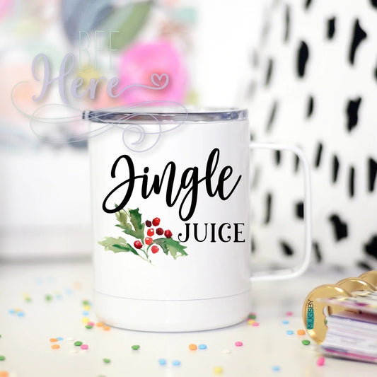 Jingle Juice Christmas Travel Cup - BFF Here