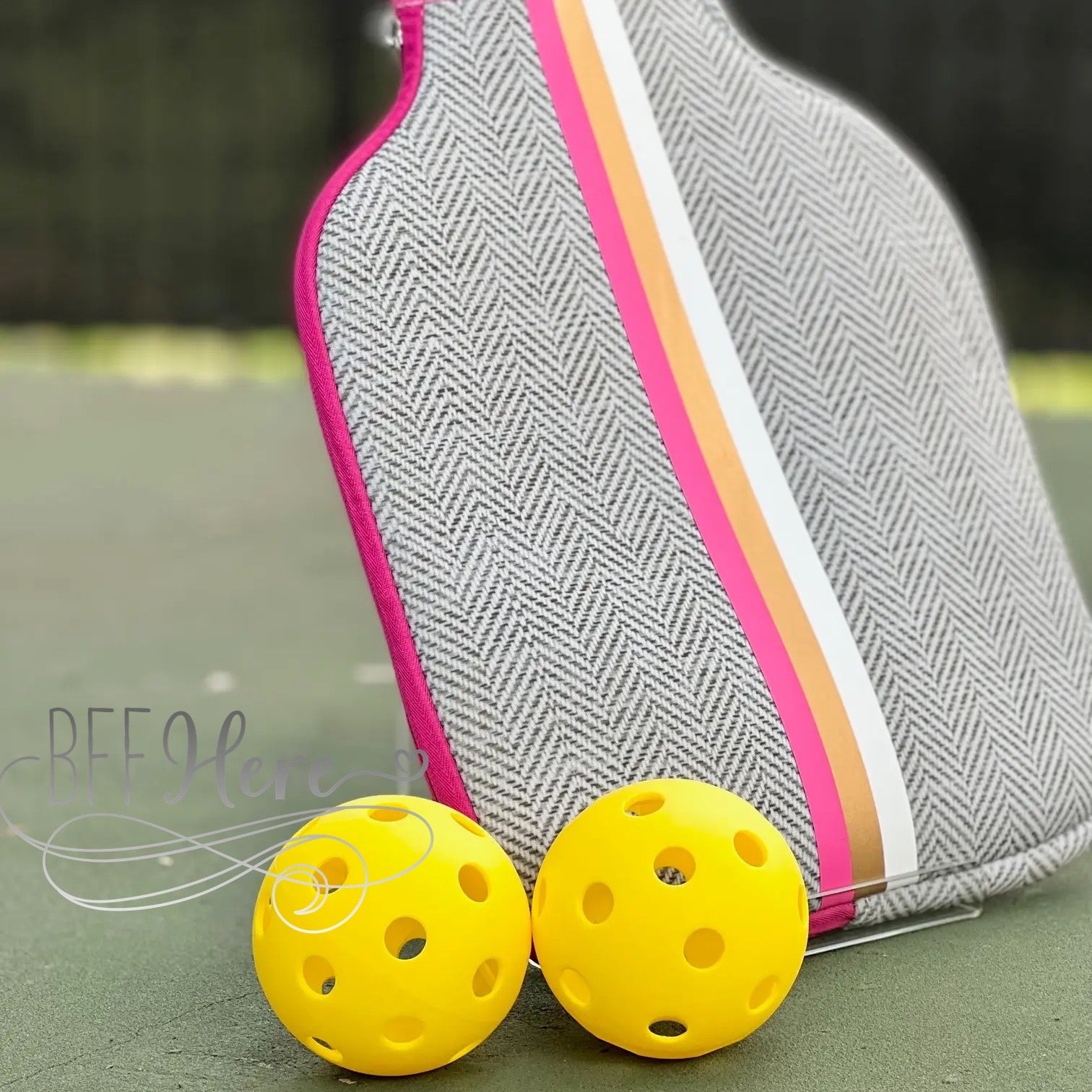 Neoprene Pickleball Paddle Cover — Choice of Pattern - BFF Here