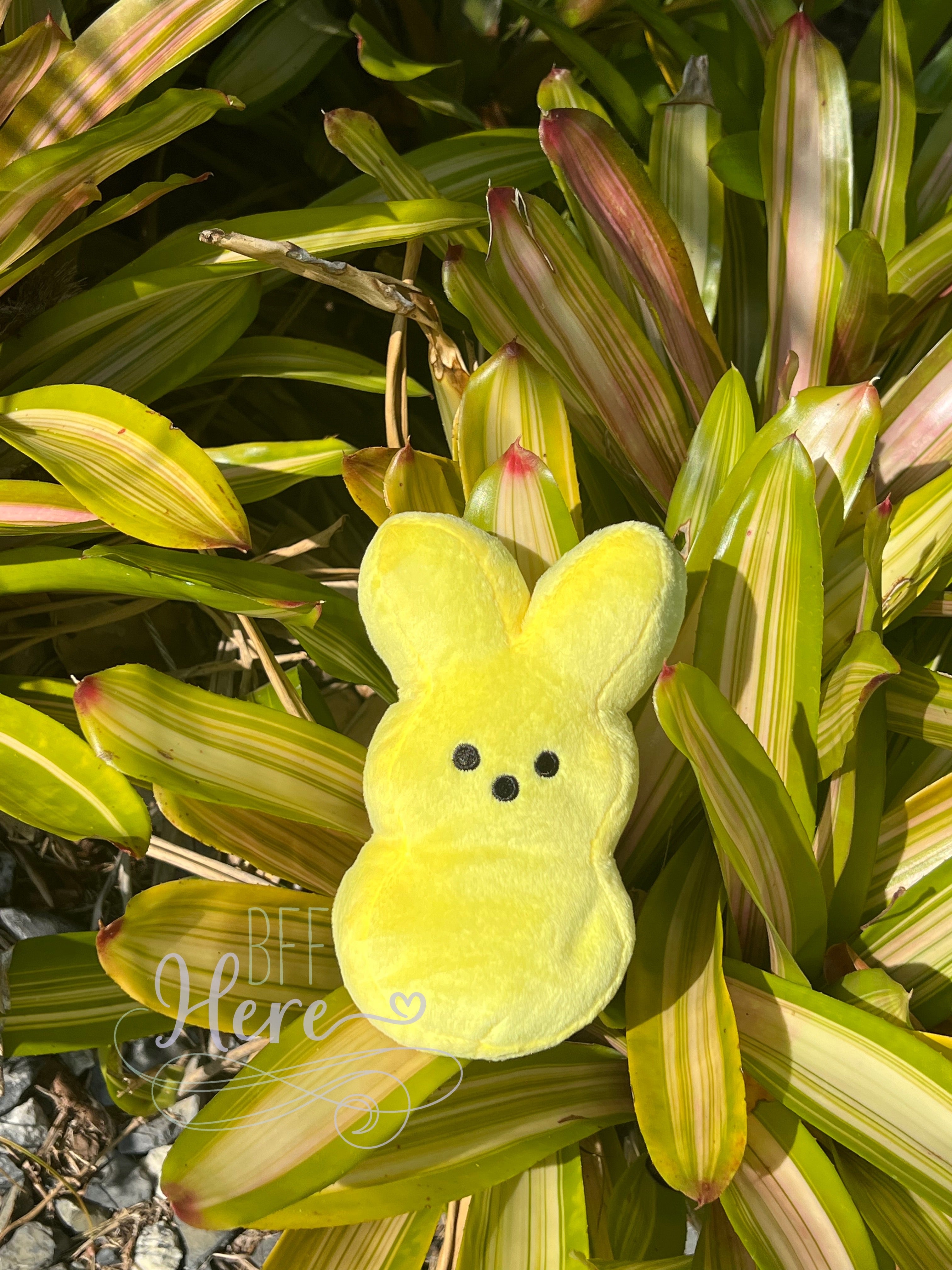 Easter Plush Bunny — Choice of Color - BFF Here