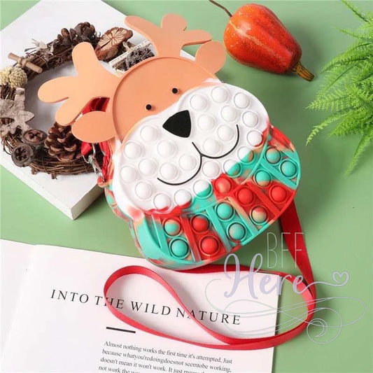 Reindeer Pop-It Mini Purse - BFF Here