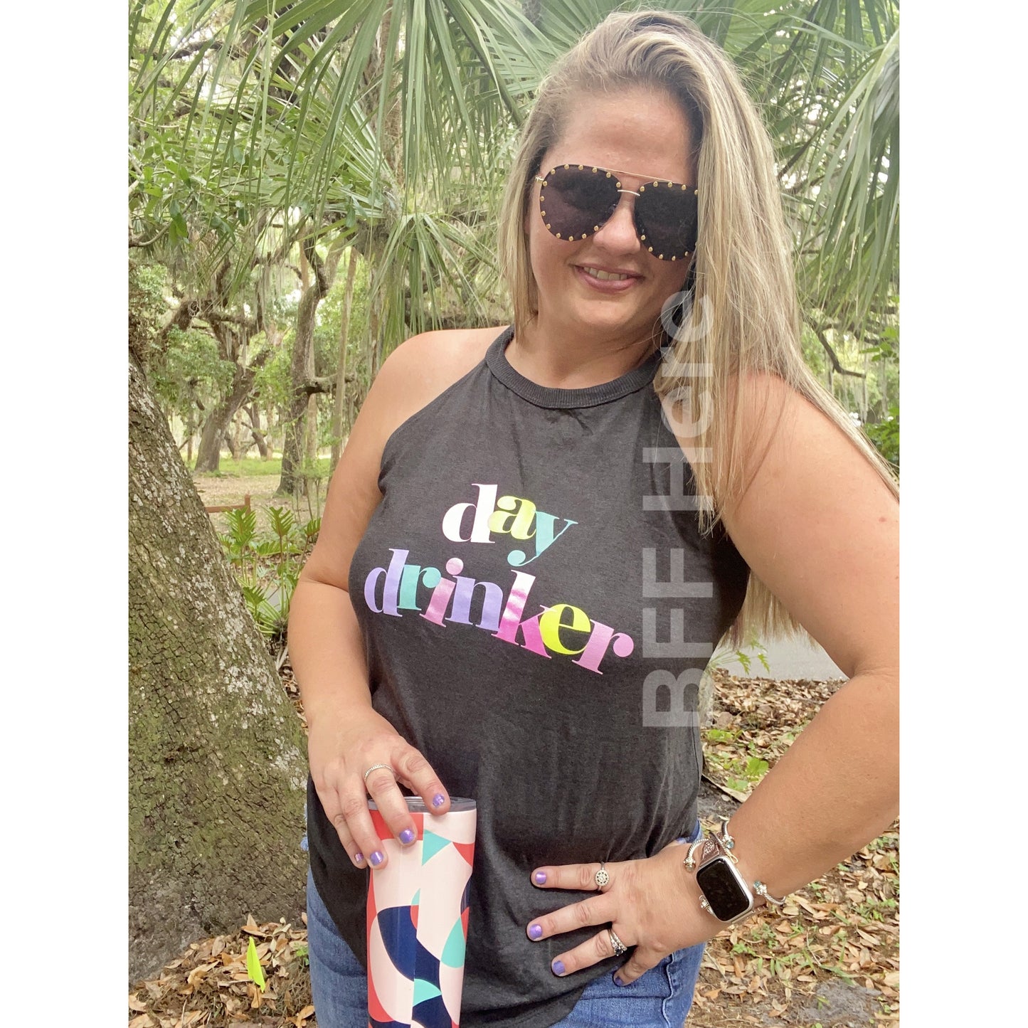 Day Drinker Tank Top - BFF Here