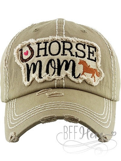 Horse Mom Hat - BFF Here