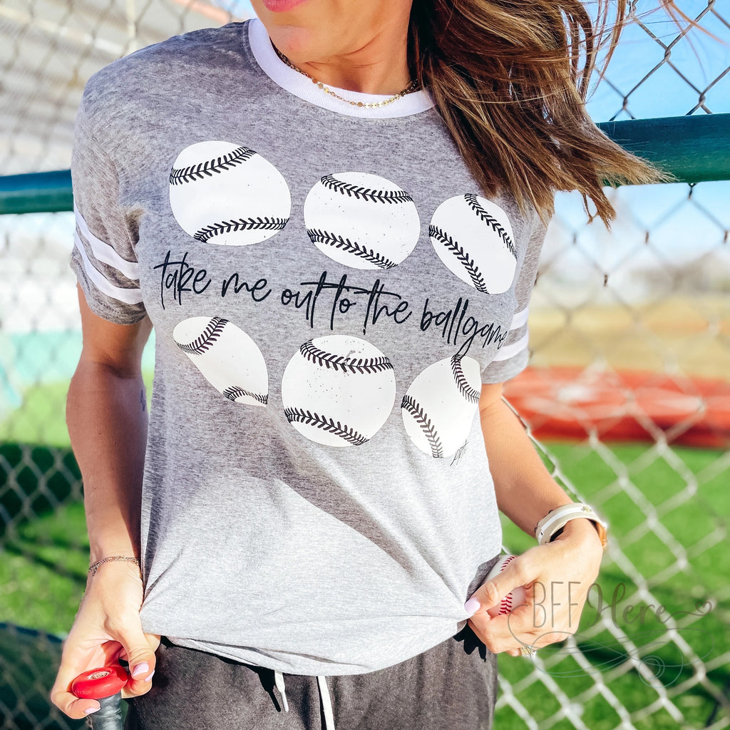 Take Me Out to the Ballgame T-Shirt - BFF Here