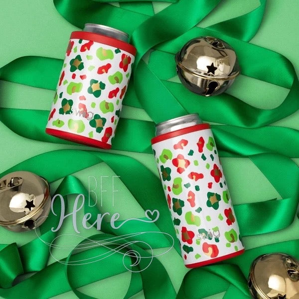 Jingle Jungle Skinny Can Cooler (12oz) by Swig Life - BFF Here