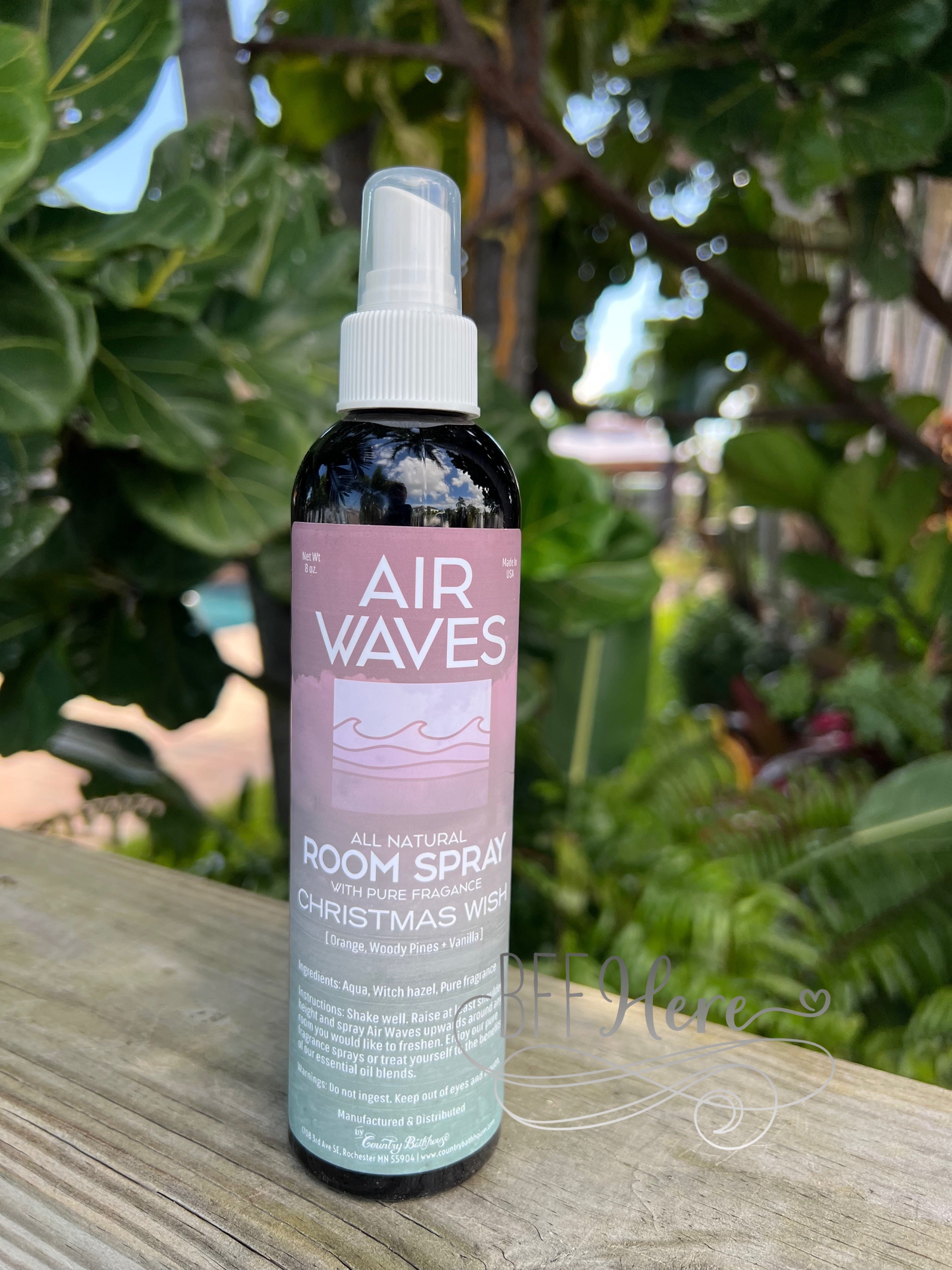 Air Waves Room Spray - Christmas Wish - BFF Here