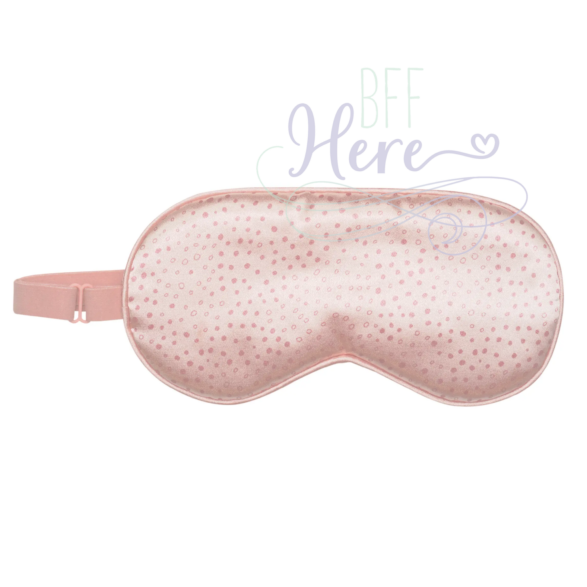 Satin Sleep Eye Mask - Micro Dot - BFF Here