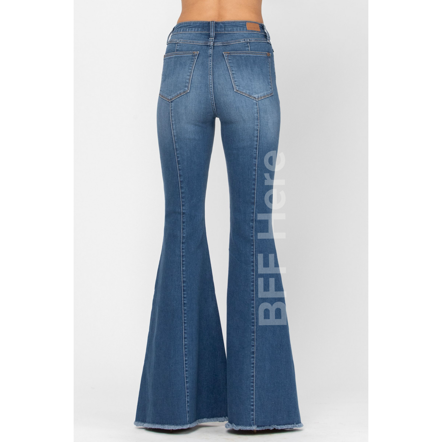 High Rise Flaire Jeans by Judy Blue - BFF Here