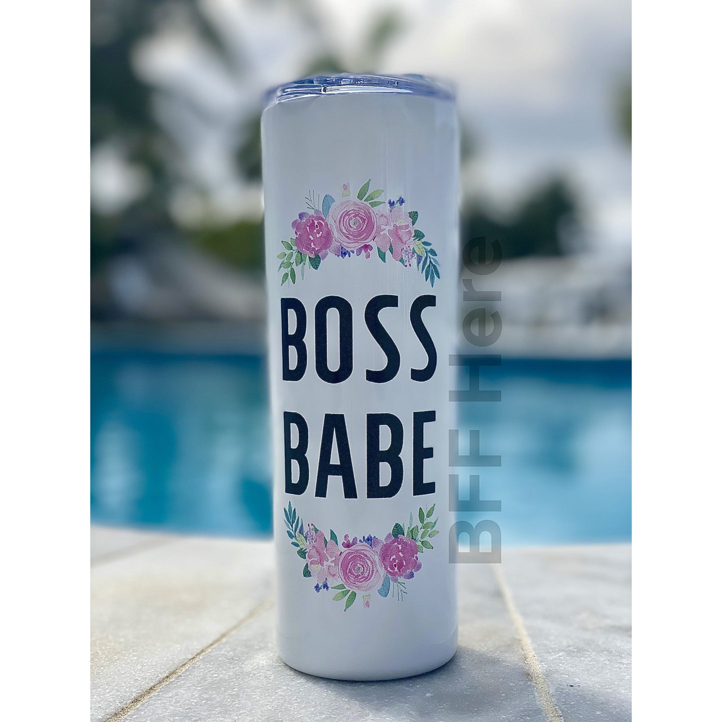 Boss Babe Tall Travel Cup - BFF Here