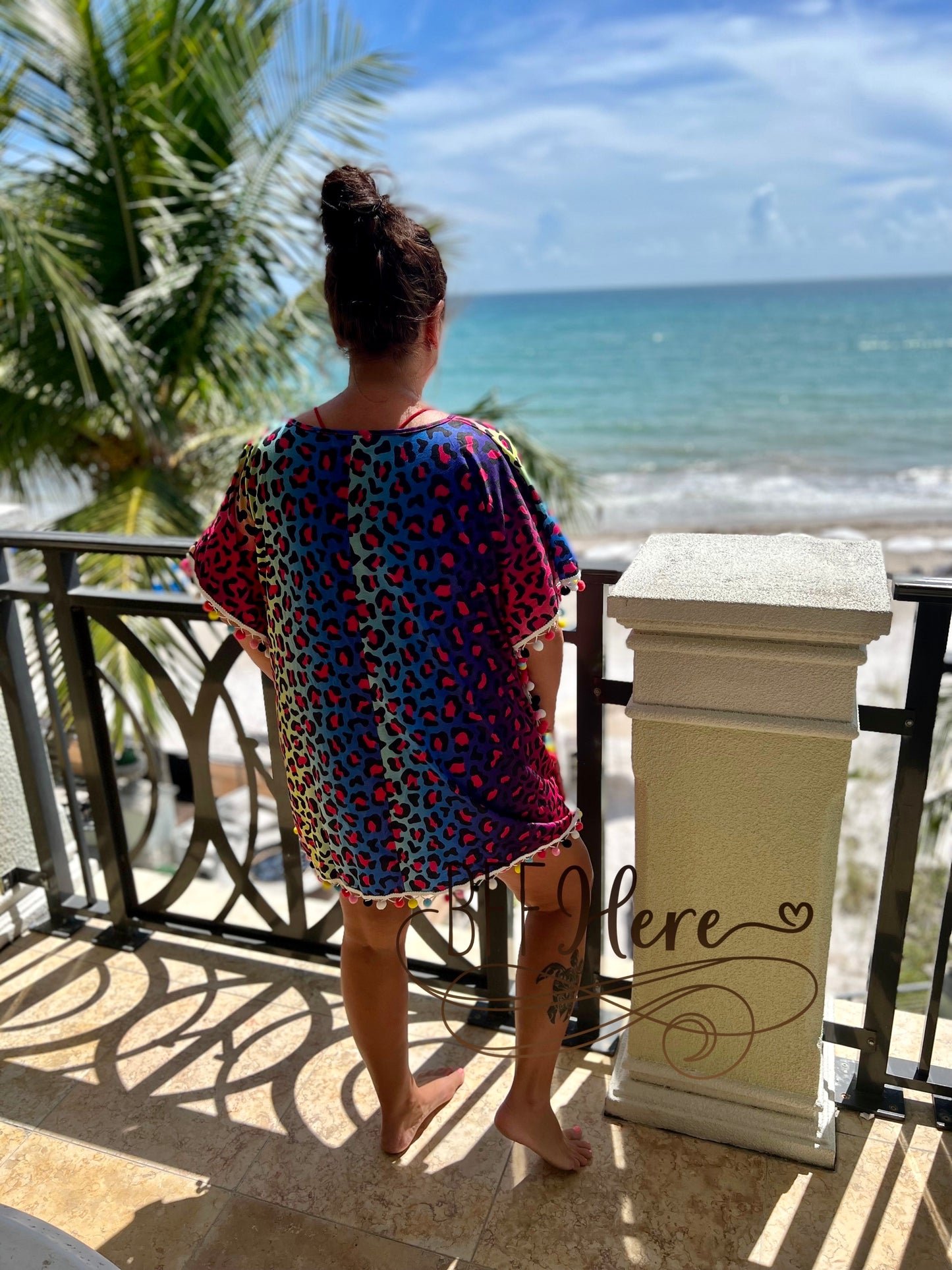 Vacay Mode Pom Pom Coverup - Choice of Color - BFF Here