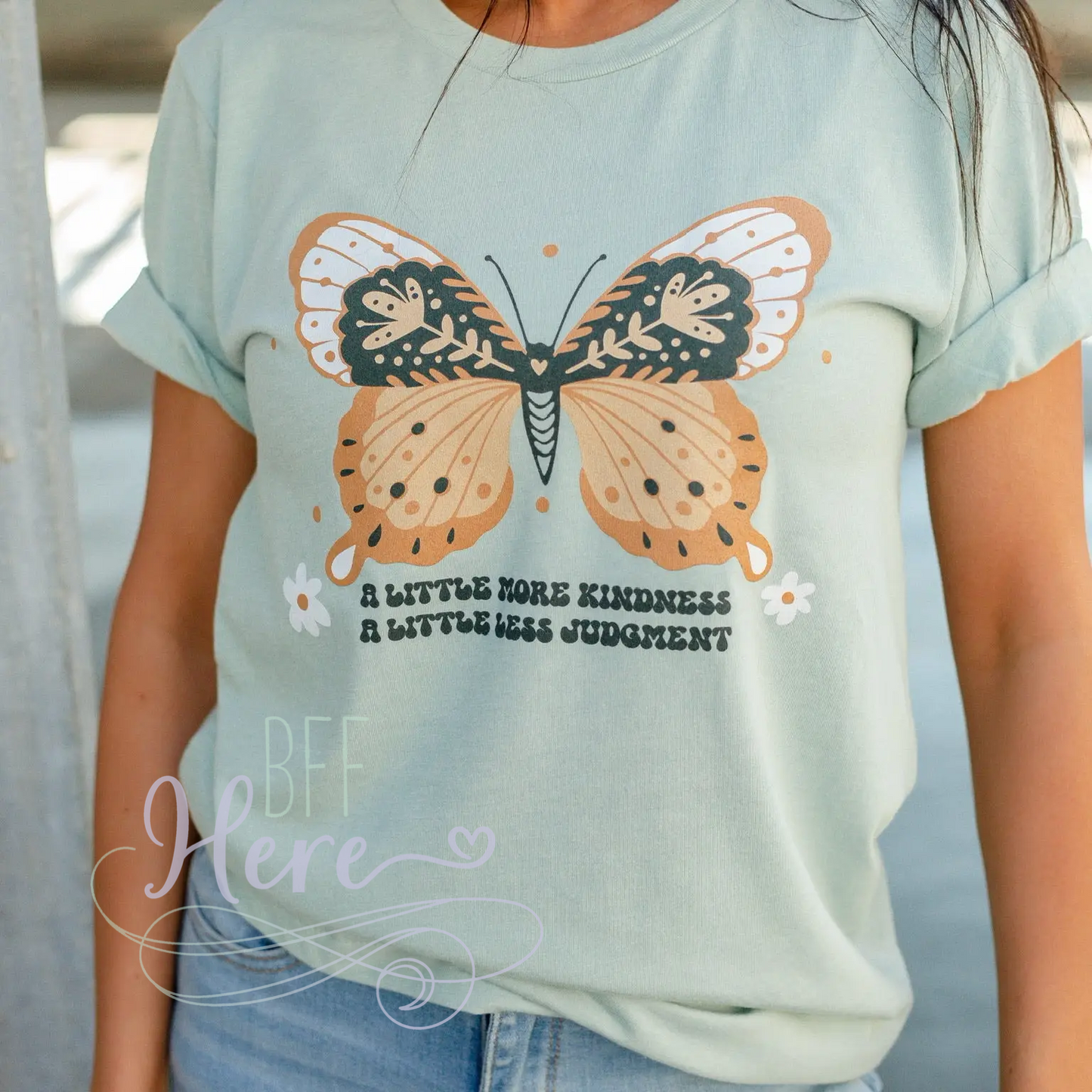 More Kindness Less Judgement T-Shirt - BFF Here