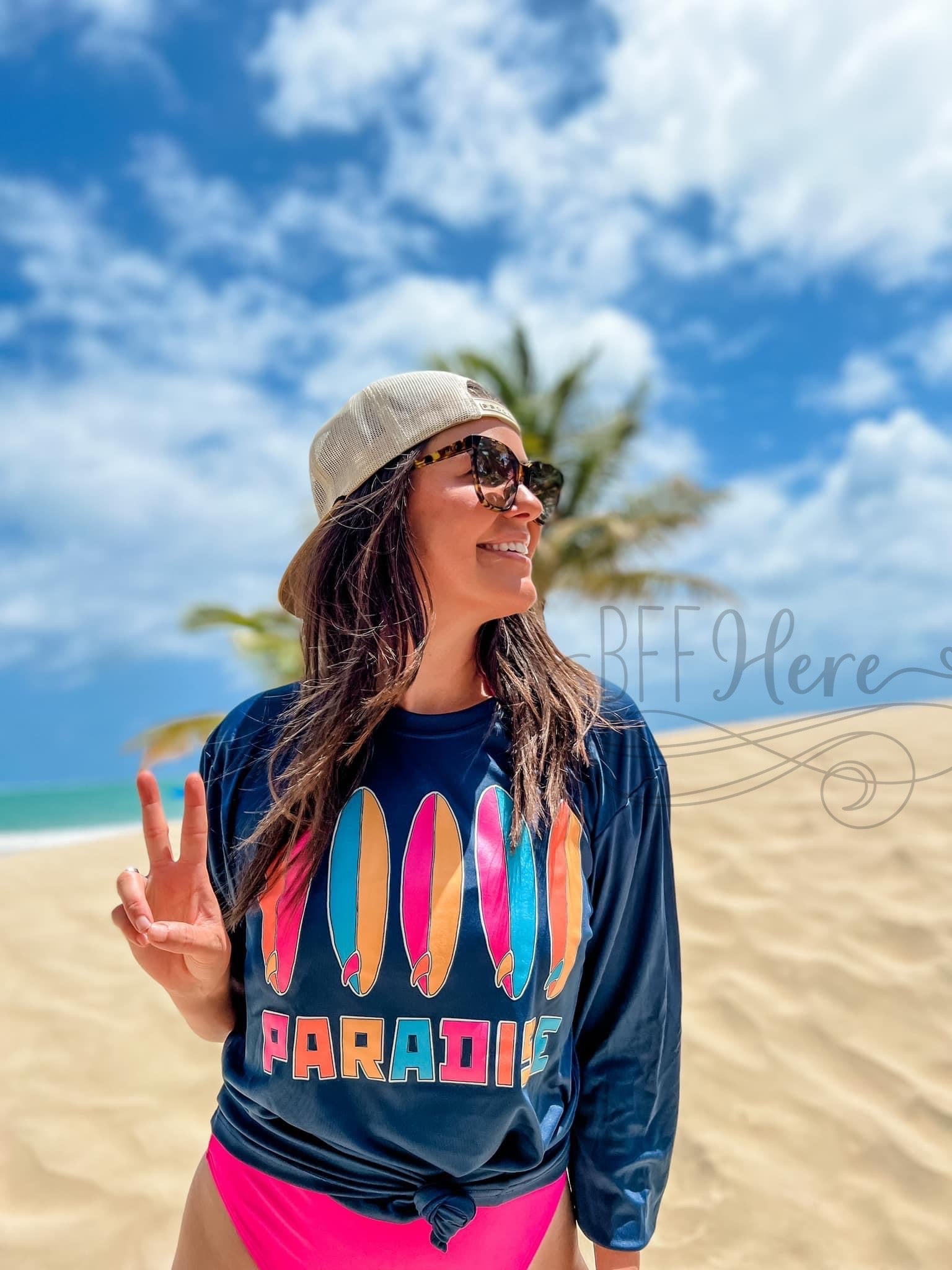 Paradise Swim Shirt - BFF Here