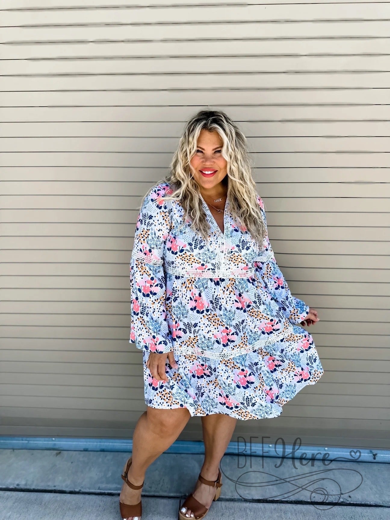 PREORDER—Rosalyn Floral Dress - BFF Here