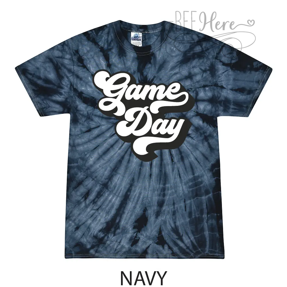 Game Day Tie Dye T-Shirt - BFF Here