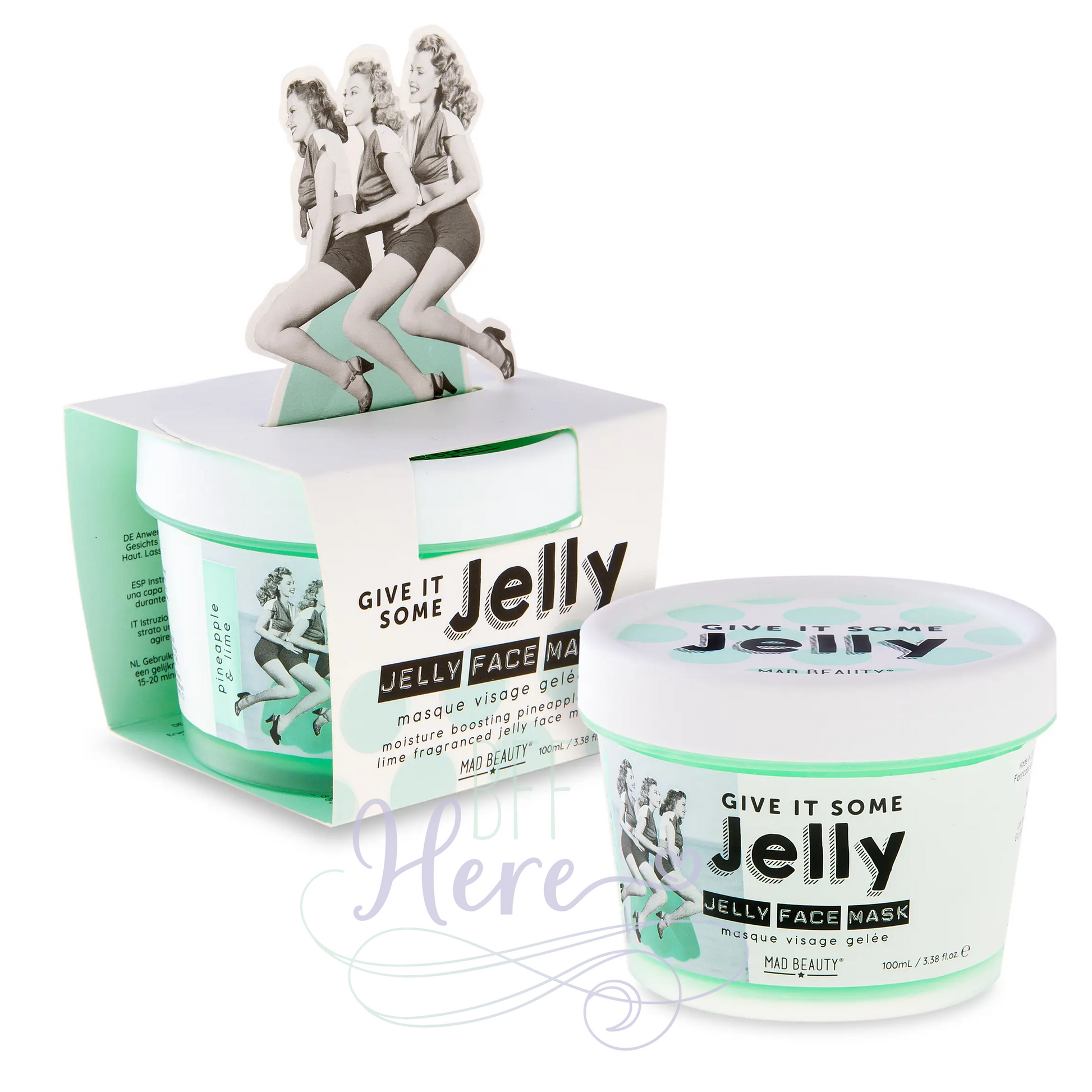 Jelly Face Mask Pineapple & Lime - BFF Here