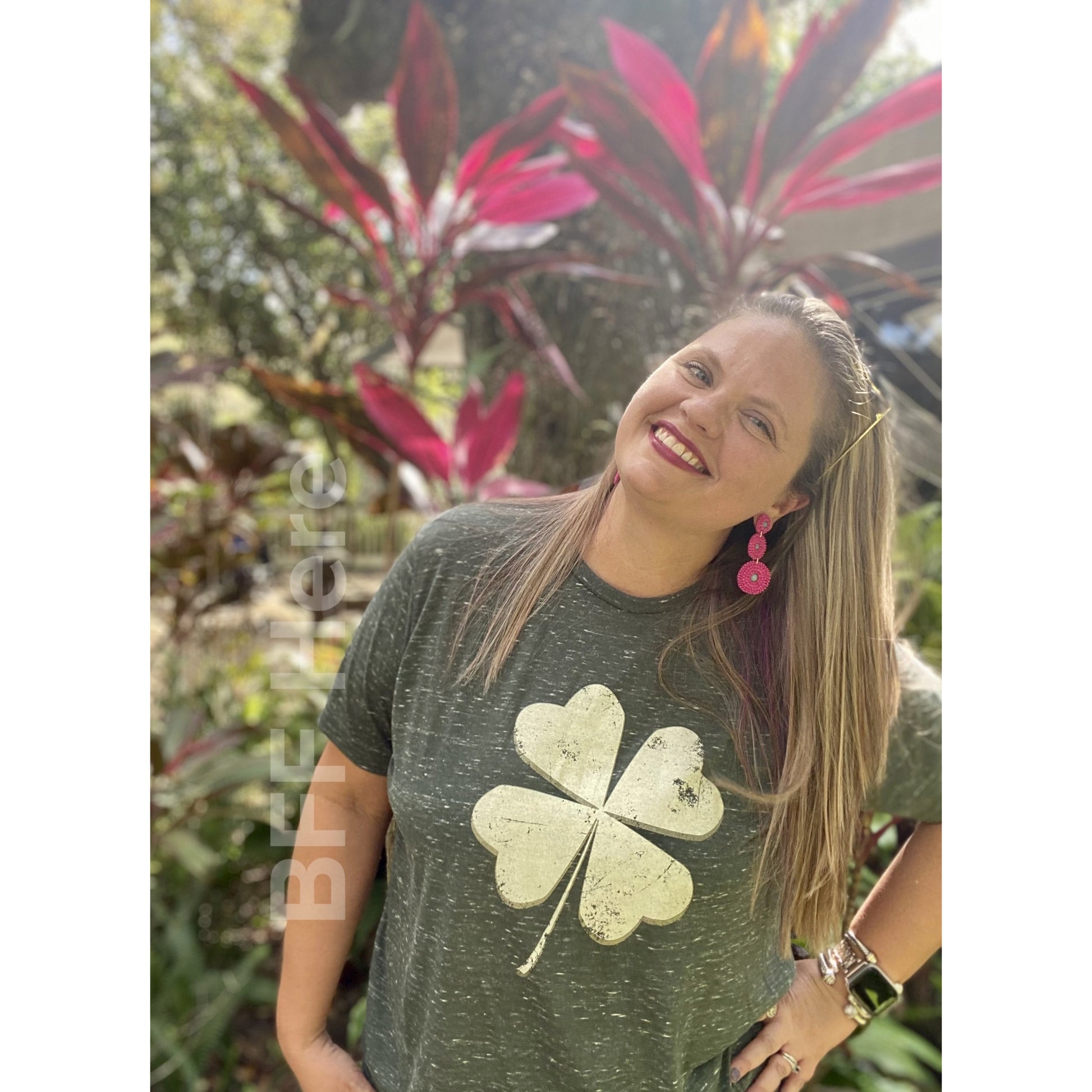 Four Leaf Clover Shirt - BFF Here