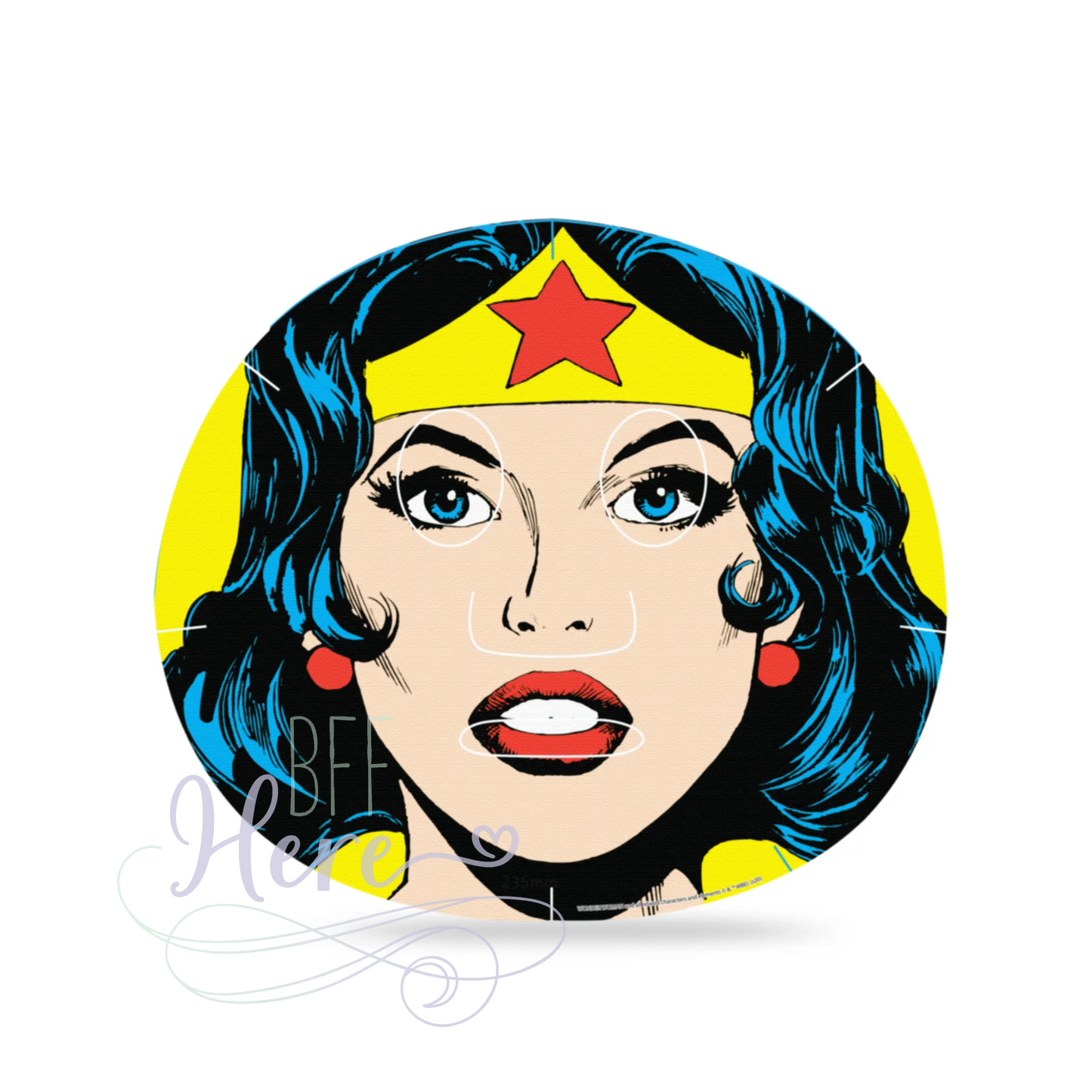 DC Wonderwomen Face Mask - BFF Here