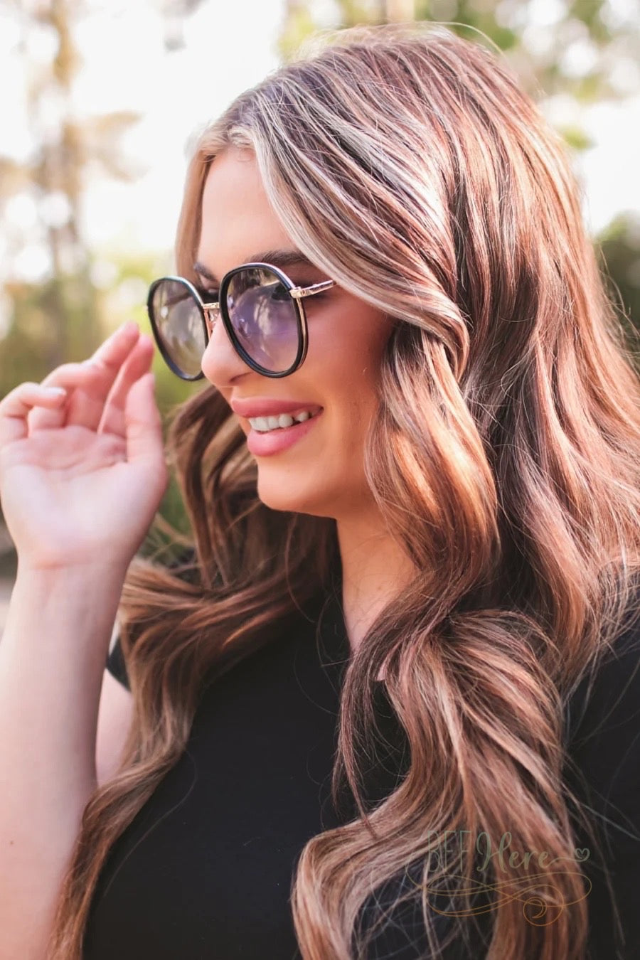 Summer Rewind Round Sunglasses - BFF Here