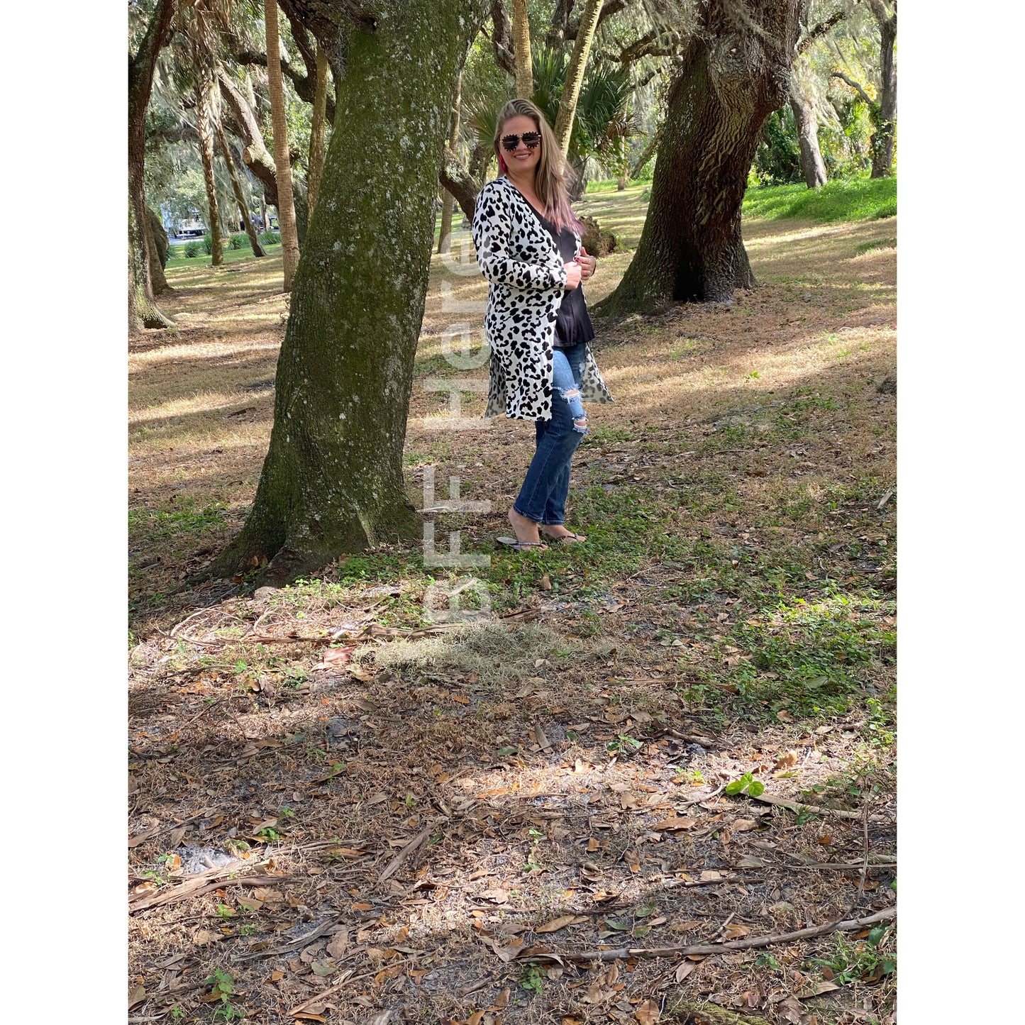 Alice Animal Print Cardigan - BFF Here