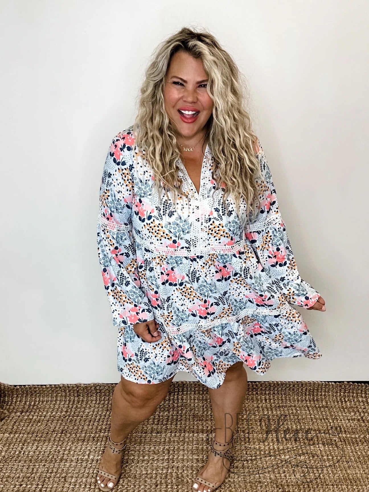 PREORDER—Rosalyn Floral Dress - BFF Here