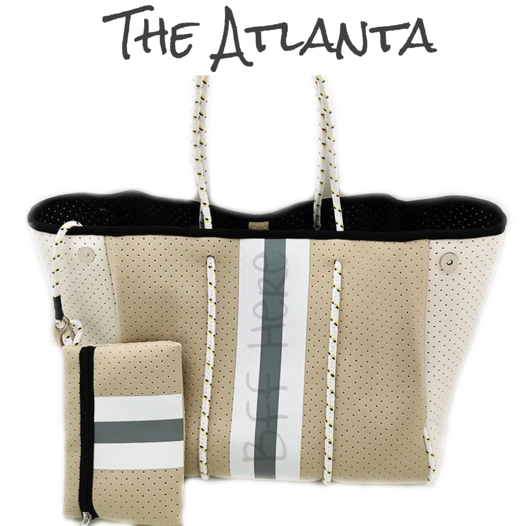 Neoprene Tote -- Atlanta - BFF Here