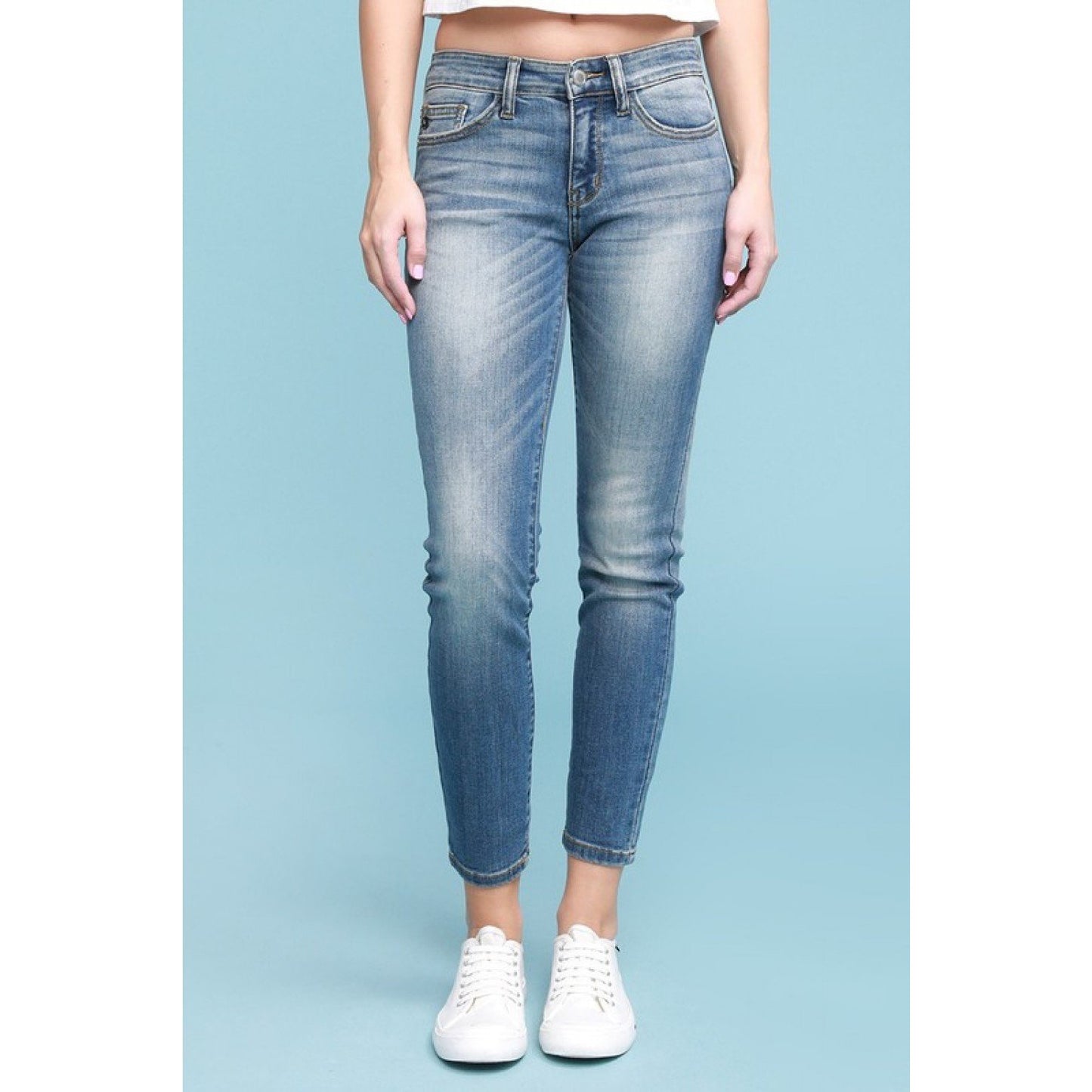 Handsand Relaxed Mid-Rose Jeans -- Choice of Size - BFF Here