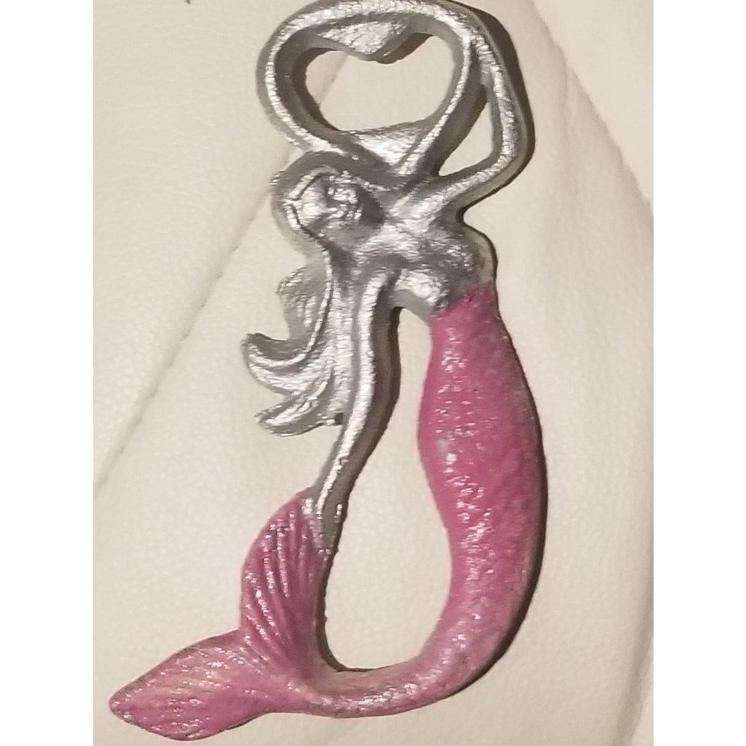 Mermaid Bottle Opener -- Choice of Color - BFF Here