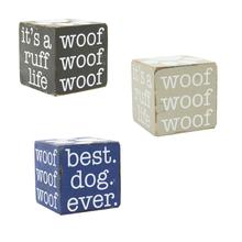 Pet Wooden Cube -- Choice of Color - BFF Here