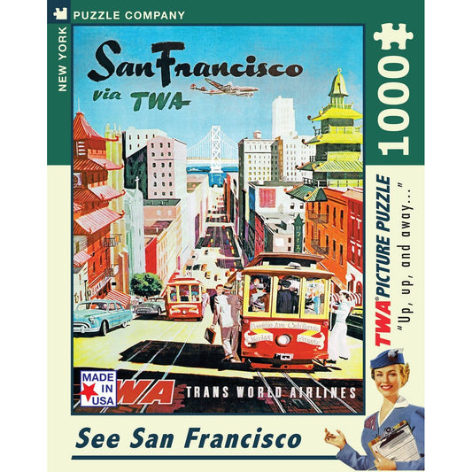 San Francisco Puzzle - BFF Here